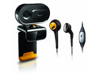 Слушалки Комплект уеб камера и слушалки с микрофон Philips