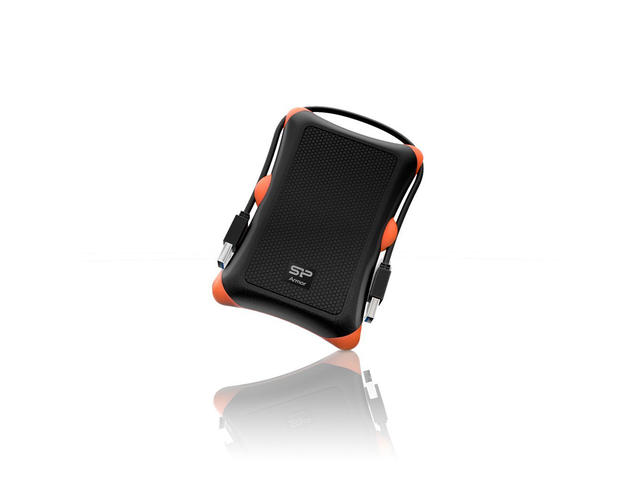 Външни HDD 500GB Silicon Power Armor A30, USB 3.0, в черно