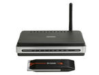 Мрежово оборудване D-Link Wireless G Router Kit 