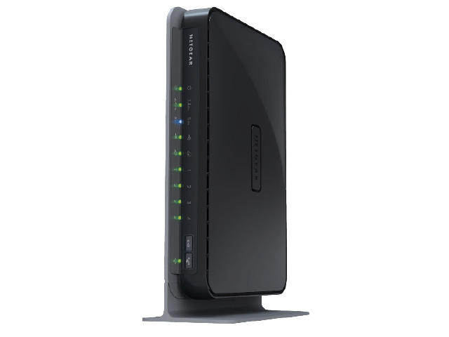 Мрежово оборудване Netgear WiFi N600 рутер Dual Band Gigabit с USB
