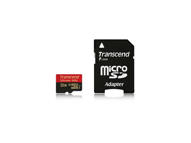 Карти памет 32GB microSDHC Transcend Ultimate Class 10 600x