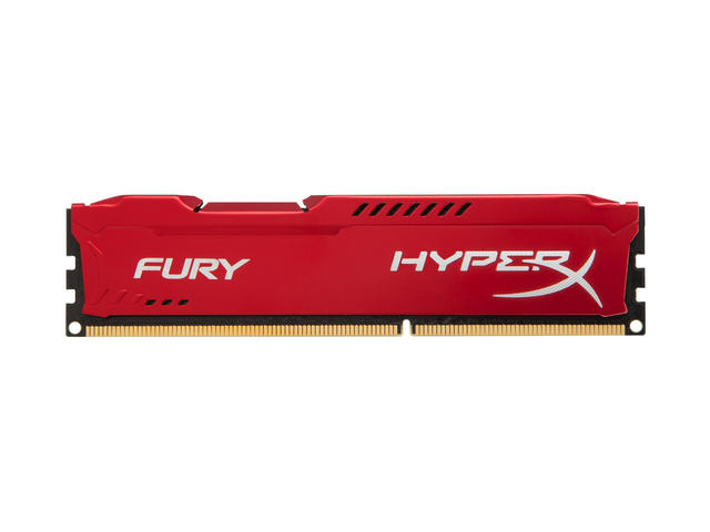 Оперативна памет Kingston HyperX FURY Red 4GB (1x4096MB) DDR3 1600MHz