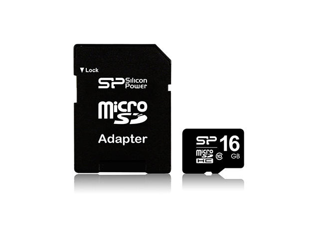 Карти памет 16GB microSDHC Silicon Power Class 10