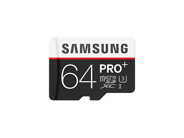 Карти памет 64GB microSD Samsung Pro+ Class 10