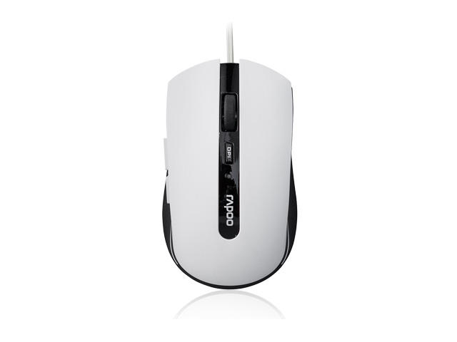 Мишки Rapoo N3600, в бяло