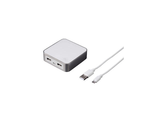 Външни батерии Hama Power Pack Digi 7800 mAh, в бяло