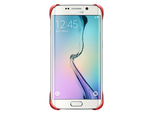 Калъфи Samsung Protective Cover за Samsung Galaxy S6 Edge, в червено