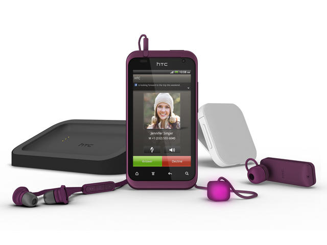 Смартфони HTC Rhyme 4GB, лилав цвят