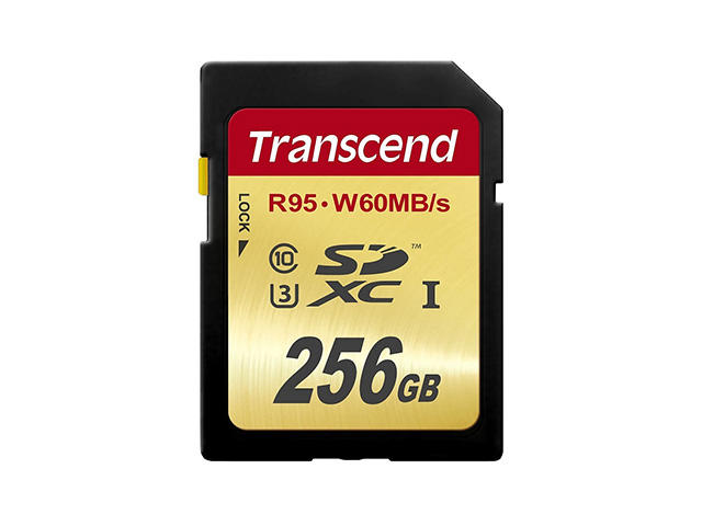 Карти памет 256GB SDXC карта Transcend Class 10