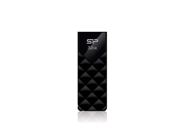 USB памети Silicon Power 32GB USB 2.0 Ultima U03, в черно