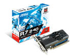 Видео карти MSI Radeon R7 240 2GB LP
