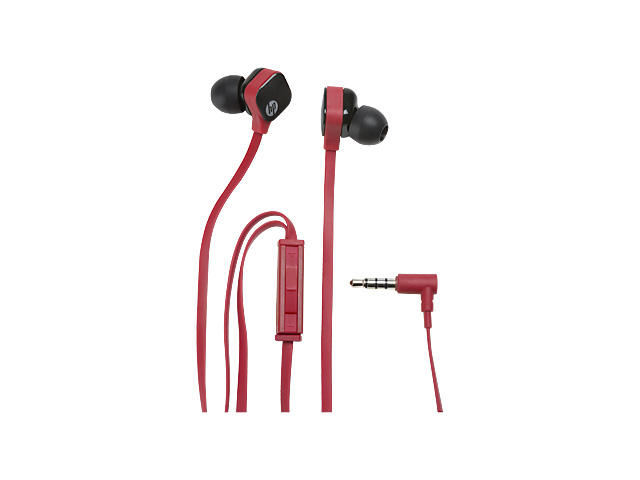 Слушалки HP H2310, червени