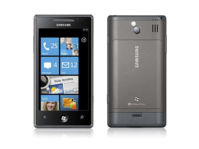 Смартфони Samsung  i8700 OMNIA 7 8GB, сив цвят