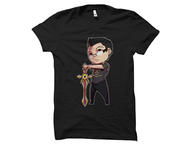 Облекло и аксесоари Fnatic Yellowstar cartoon black T-shirt