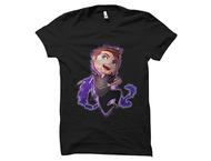 Облекло и аксесоари Fnatic Xpeke cartoon black T-shirt, размер M