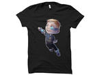 Облекло и аксесоари Fnatic Rekkles cartoon black T-shirt