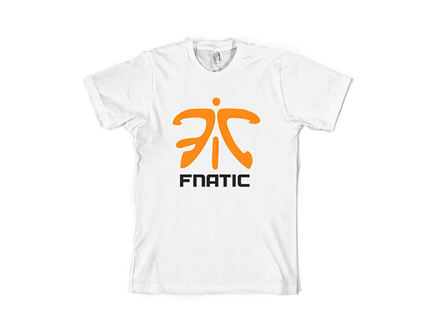 Облекло и аксесоари Fnatic Classic White T-Shirt