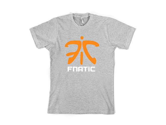 Облекло и аксесоари Fnatic Classic Gray T-Shirt