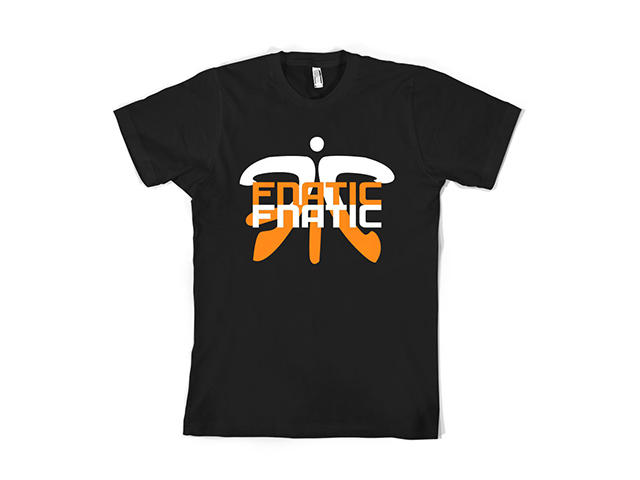 Облекло и аксесоари Fnatic Mirror Black T-Shirt