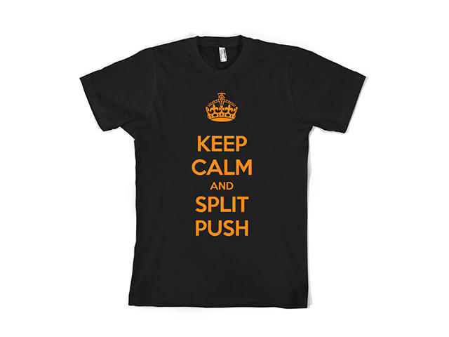 Облекло и аксесоари Fnatic Keep Calm and Split Push T-shirt