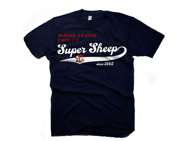 Облекло и аксесоари Gaya Entertainment Worms T-Shirt Super Sheep Vintage