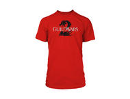 Облекло и аксесоари Gaya Entertainment Guild Wars 2 T-Shirt Logo Black on Red