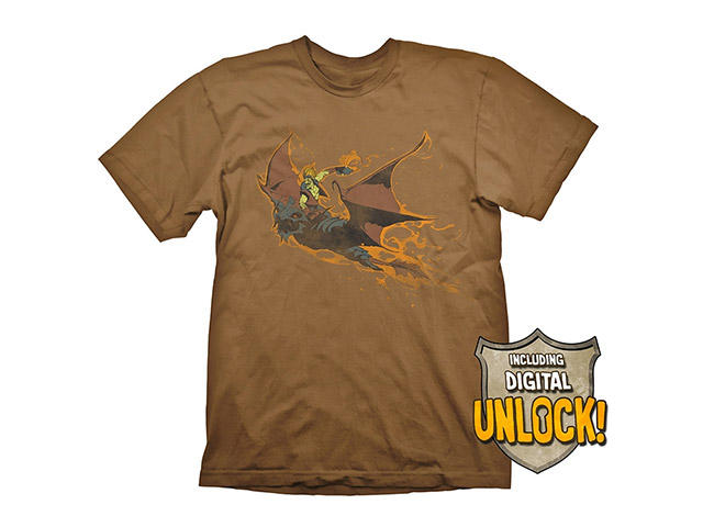 Облекло и аксесоари Gaya Entertainment DOTA 2 T-Shirt Batrider + Ingame Code