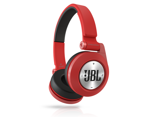 Слушалки JBL E40BT, в червено