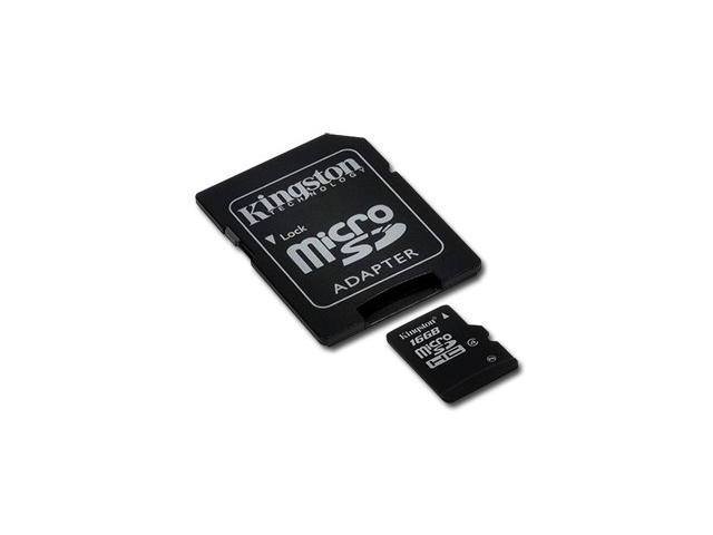 Карти памет 16GB microSDHC карта Kingston Class 4