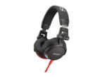 Слушалки Sony MDR-V55, черно-червени