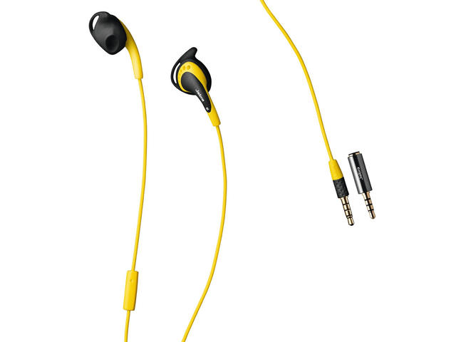 Слушалки Jabra Active, в черно-жълто