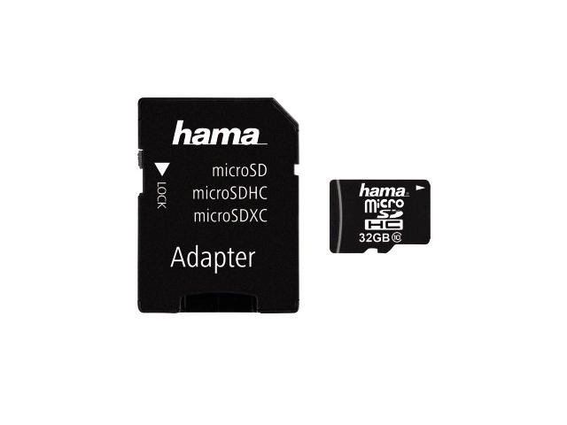 Карти памет 32GB microSDHC карта Hama Class 10