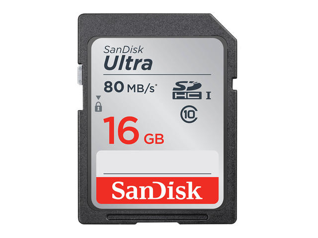 Карти памет 16GB SDHC карта SanDisk Ultra Class 10