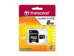 Карти памет 8GB microSDHC карта Transcend Class 4