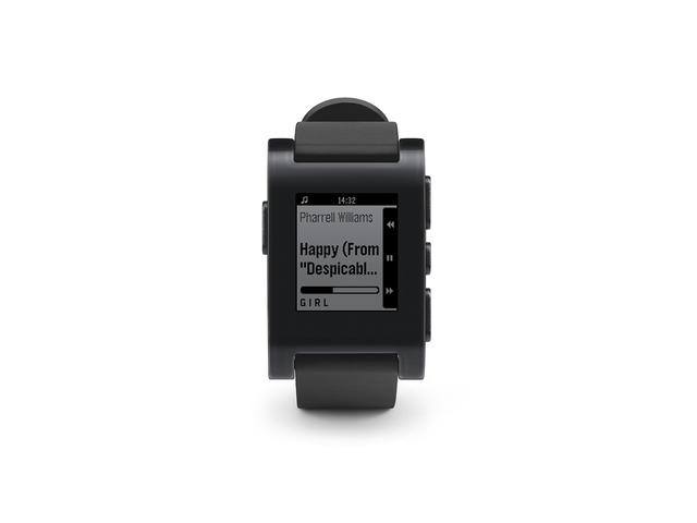 Смарт часовници Pebble Smartwatch, в черно