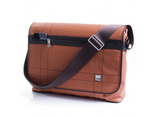 Чанти за Лаптопи Чанта Knomo Saxby Slim оранжева