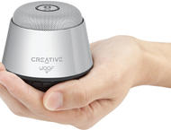 Колони Creative WOOF, в цвят сребристо