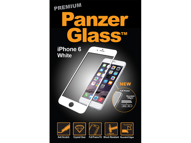 Защитно фолио Panzerglass Premium iPhone 6/6s , в бяло