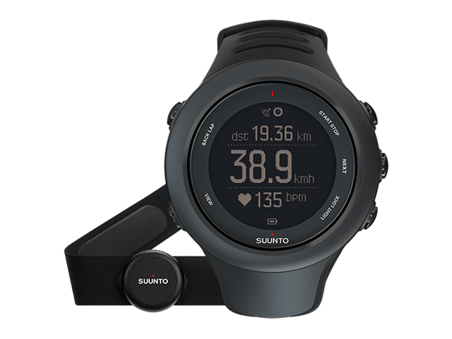 Смарт часовници Suunto Ambit3 Sport Black + пулсомер