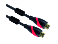 Кабели и Адаптери VCom Кабел HDMI M / M Ultra HD 4k2k Gold +2 Ferrite v1.4 ethernet 3D - CG525D-3 метра