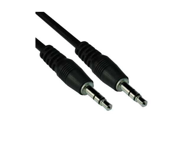 Кабели и Адаптери VCom аудио кабел 3.5 мм стерео M / M - CV201-5 метра