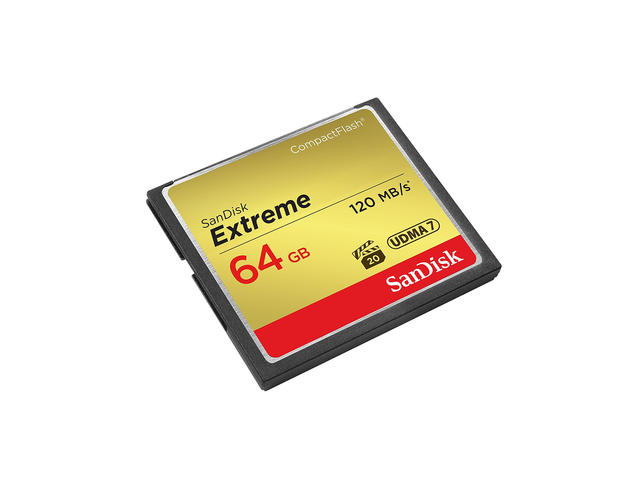 Карти памет 64GB CompactFlash SanDisk Extreme UDMA7 Class 4