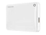 Външни HDD 500GB Toshiba Canvio Connect II, бял