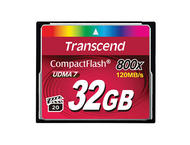 Карти памет 32GB CompactFlash карта Transcend 800x