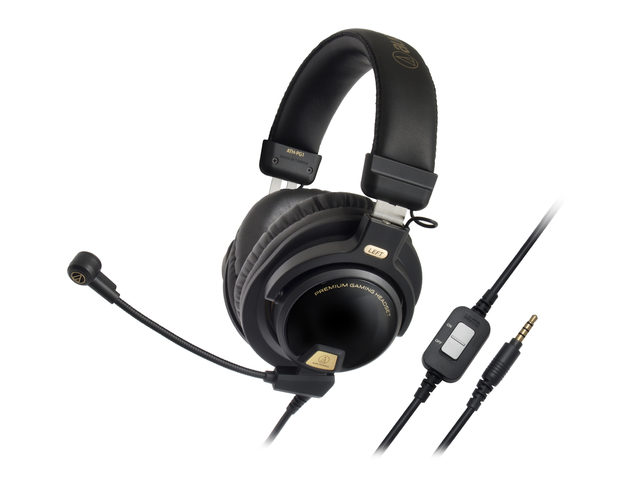 Слушалки Audio-Technica ATH-PG1 Premium Gaming, в черно