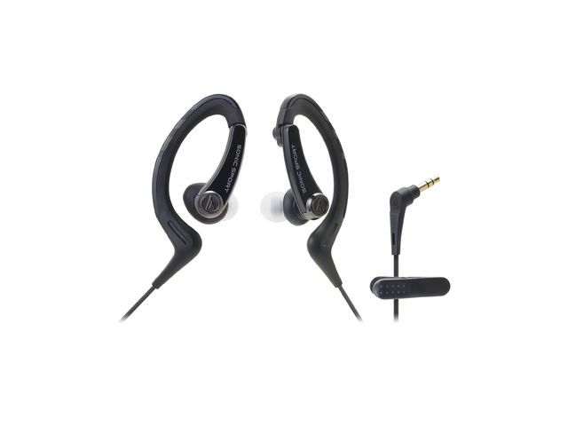 Слушалки Audio-Technica ATH-SPORT1BK SonicSport, в черно