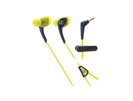 Слушалки Audio-Technica ATH-SPORT2NY SonicSport, в синьо-жълто
