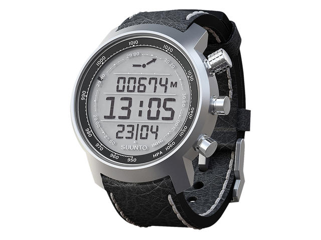 Смарт часовници Suunto Elementum Terra Black Leather
