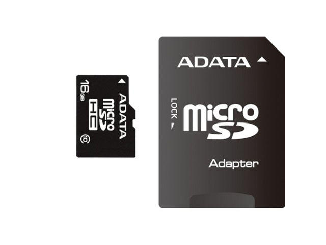 Карти памет 16GB microSD карта A-Data class 10