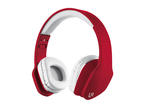 Слушалки TRUST Mobi, в червено-бяло